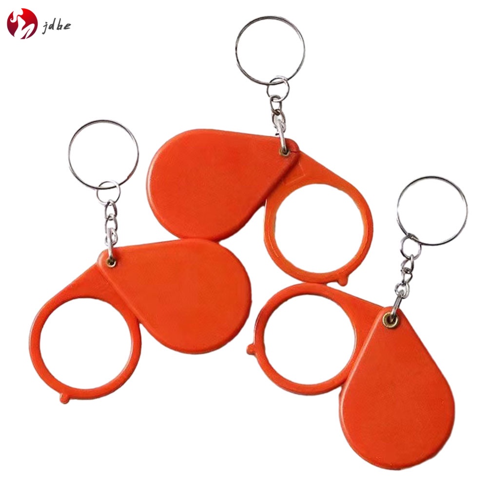 Thời Trang Móc Khóa Mặt Kính Lúp Phóng Đại Nhỏ Gọn Trang Trí Cho Bé Trai Bé Gái