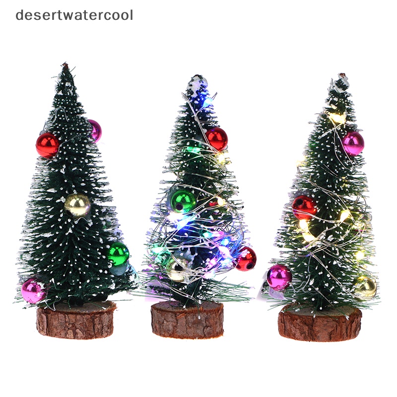 Cây Thông Noel Mini Có Đèn led Trang Trí Nhà Búp Bê diy