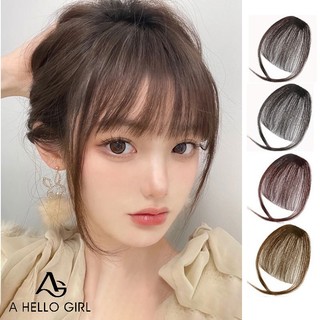 Ahellogirl tóc mái giả nối dài mái ngang phong cách hàn quốc cho nữ