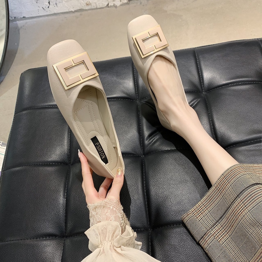 Giày Búp Bê Đế Mềm Mỏng Thoải Mái Thời Trang Mùa Thu 2024 Cho Nữ