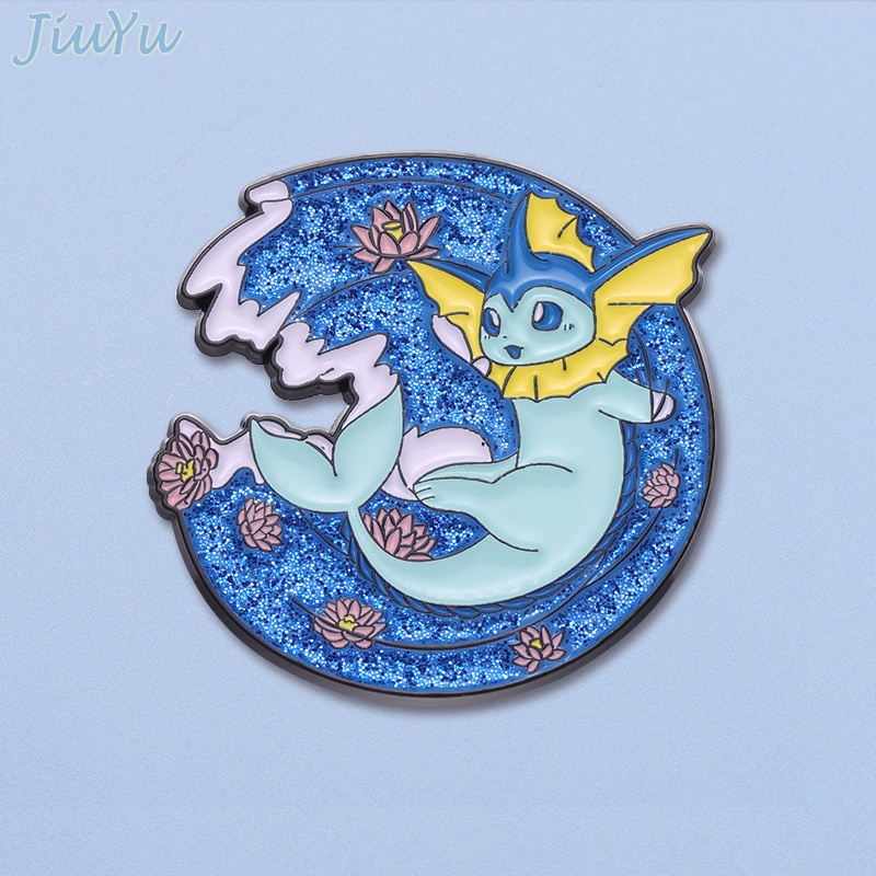 Pokémon Huy Hiệu Cài Áo Hình Quái Vật Hoạt Hình Dễ Thương