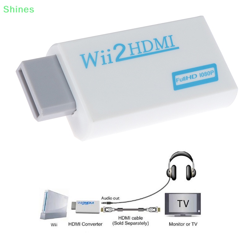 1 Bộ Chuyển Đổi wii Sang hdmi 2hdmi full hd Cho pc hdtv vn