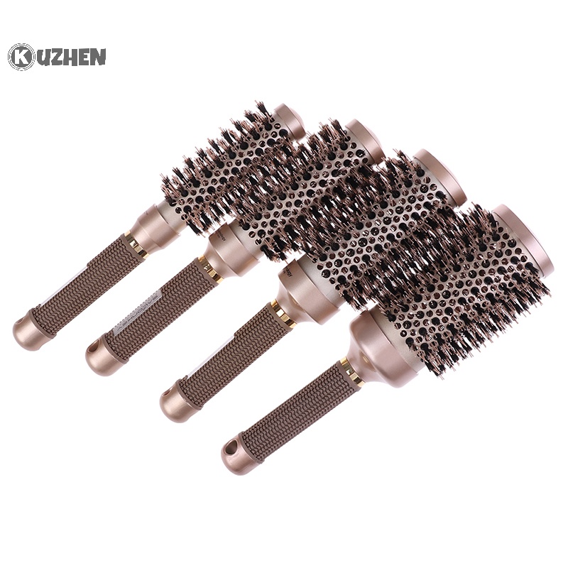 Lược Tròn Ion Âm Chải Tóc Chuyên Nghiệp kuzhen