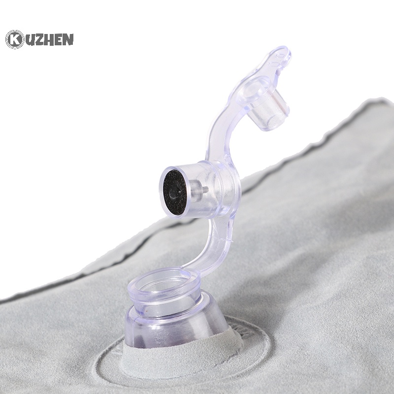 Kuzhen Gối Kê Chân Bơm Hơi Bằng pvc Hình Mèo Ngồi Máy Bay Cho Trẻ Em