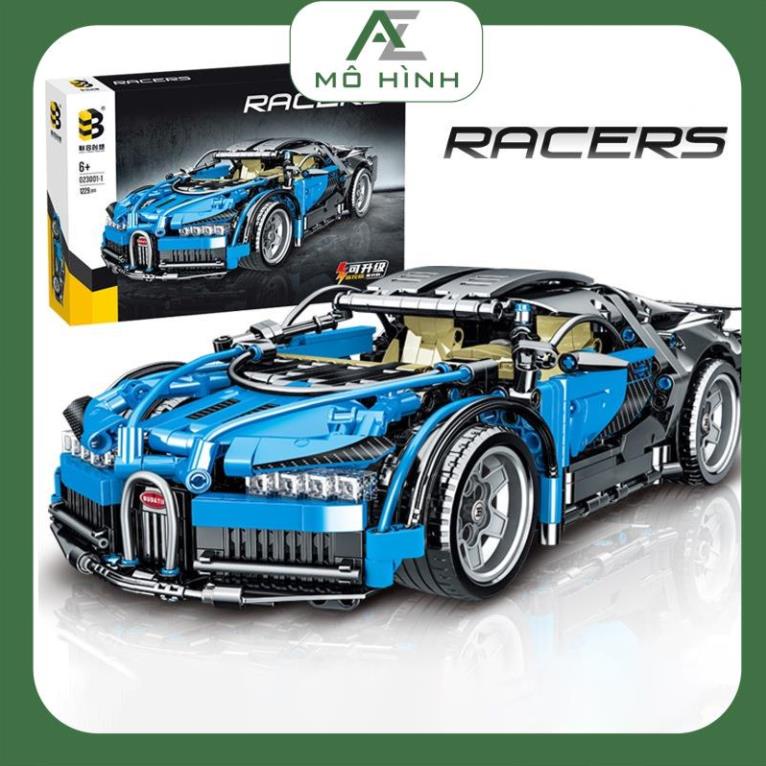 Bộ xếp hình lắp ghép lego siêu xe Bugatti Chiron phiên bản giới hạn | Mô hình lắp ráp đồ chơi