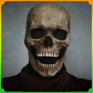 Mặt nạ đầu lâu Halloween Quà tặng Halloween Mặt nạ đầu lâu Mặt nạ đầu lâu Mũ bảo hiểm Halloween Đạo cụ kinh dị Mũ đội đầu toàn cầu