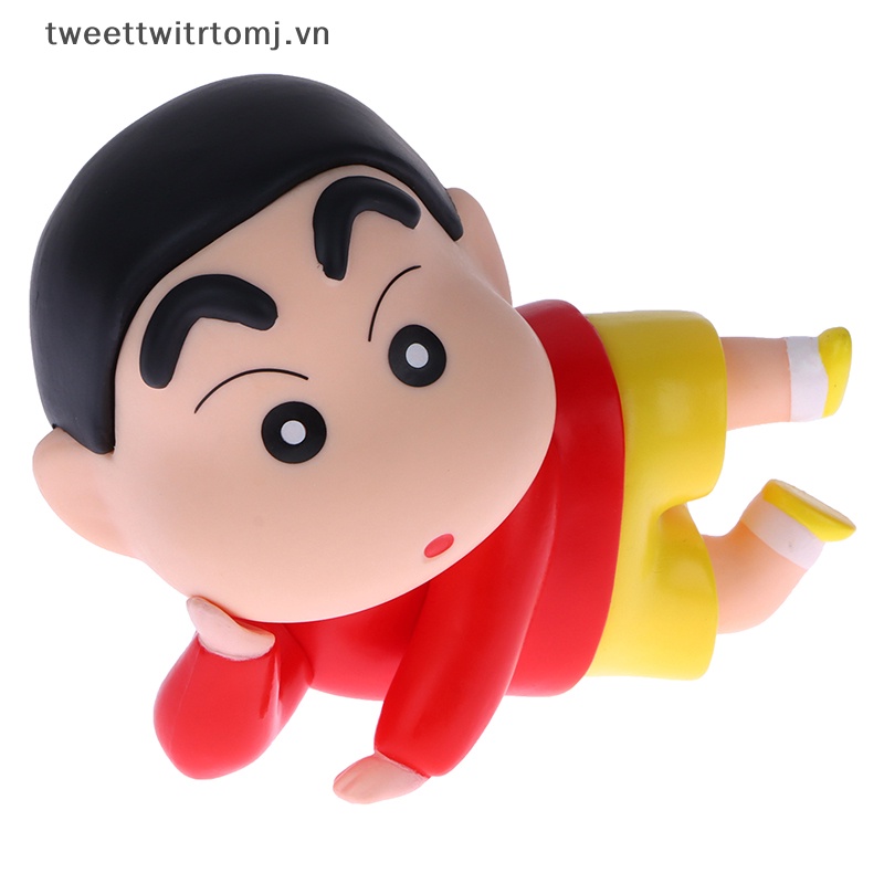 Tomj Mô Hình Đồ Chơi Sưu Tầm shin-chan Bằng pvc Kiểu Cổ Điển Sưu Tầm