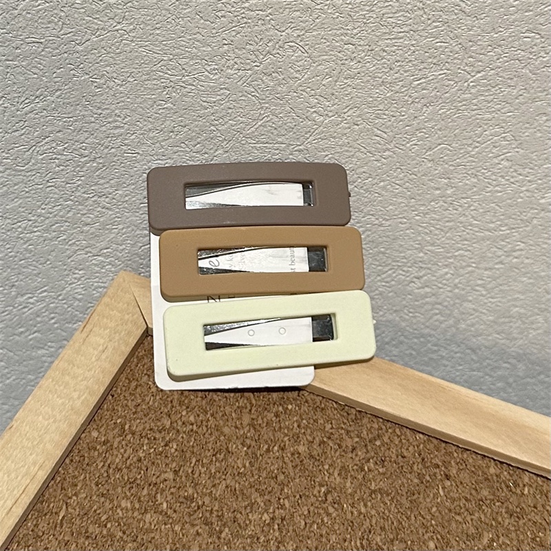 Bộ 3 Món Gồm Kẹp Tóc / Kẹp Tóc / Kẹp Tóc / Băng Đô Màu Nhám Cho Bé Gái