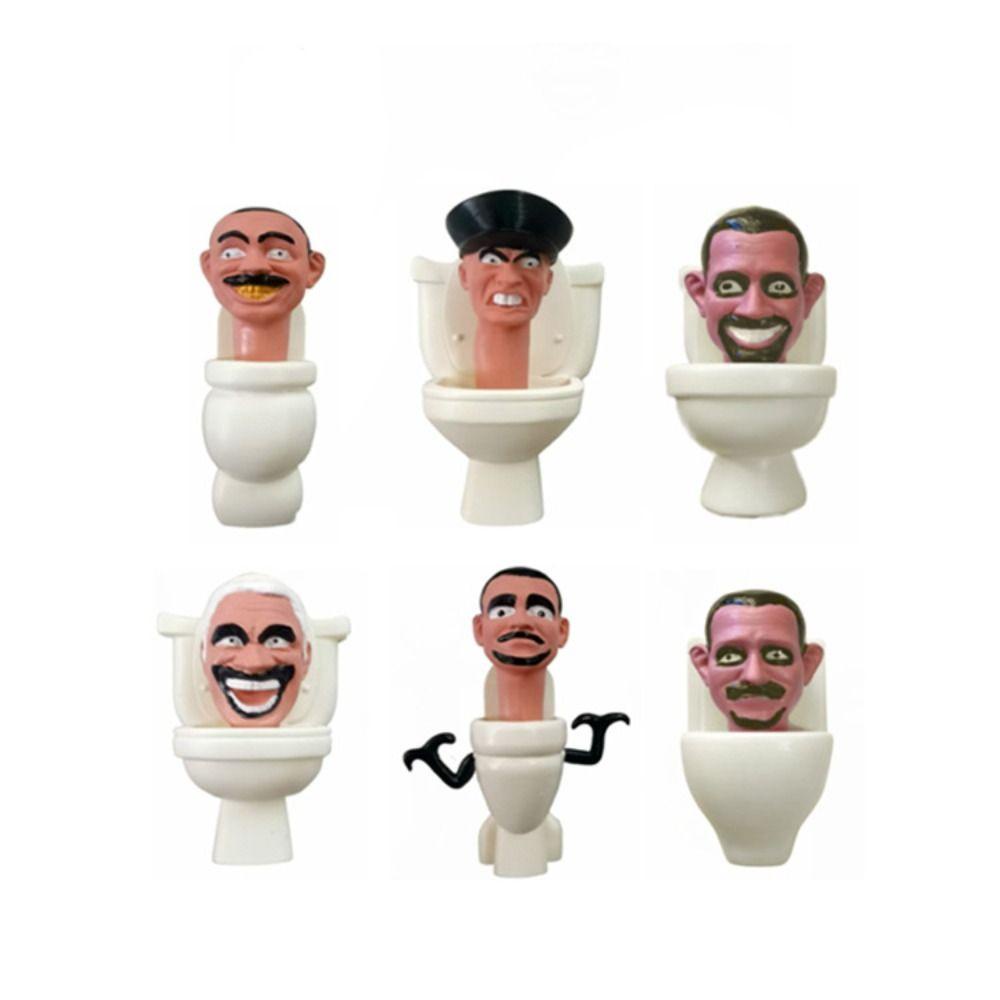 Mluck skibidi Mô Hình Nhân Vật Hoạt Hình Toiletkibidi Có camera