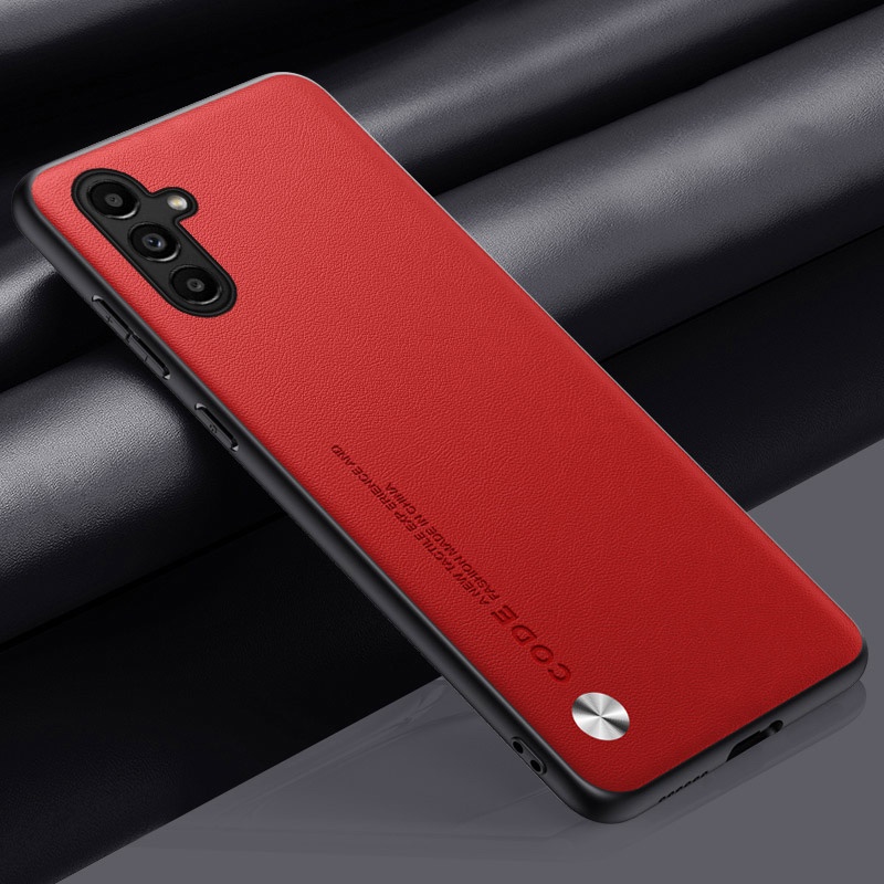 Casing For Samsung Galaxy A05 S A05S A15 A25 A35 A55 4G 5G Plain Skin Leather Texture Phone Case Texture Soft TPU Silicone Shockproof Casing Lens Protection Back Cover