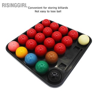 RisingGirl Khay đựng bóng bi-a Nhựa cứng 22 Bi-a Bi da Bàn Đồ dùng