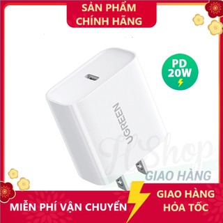  Củ sạc nhanh 20W chuẩn USB C Ugreen 60449 hỗ trợ QC 4.0 - HSHOP 