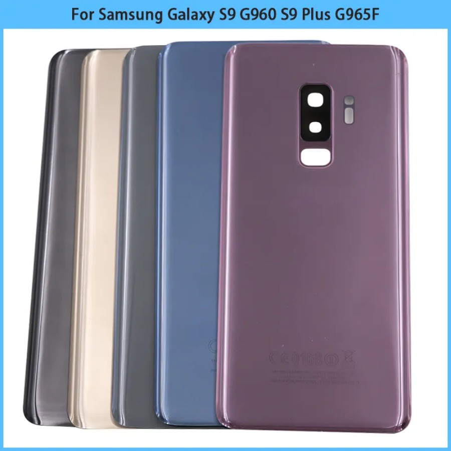 Mới Nắp Lưng Điện Thoại Bằng Kính Thay Thế Chuyên Dụng Cho samsung galaxy s9 g960 / s9 plus g965 sm-g965f