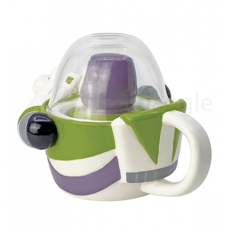 Cốc Thủy Tinh Uống Trà / Kẹo Hình buzz lightyear Hoạt Hình Ba Mắt Sáng Tạo Làm Quà Tặng Giáng Sinh Năm Mới ins