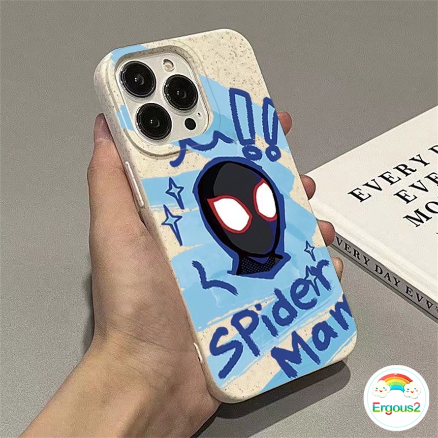Hoạt Hình Ốp Điện Thoại Silicon Dẻo Hình Spiderman Cho iphone 15 14 13 12 11 pro max x xr xs max 8 7 6 6s plus se 2020