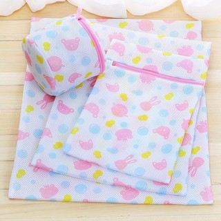 Túi giặt đồ máy giặt hình hoa set 5 chiếc - ThingKids