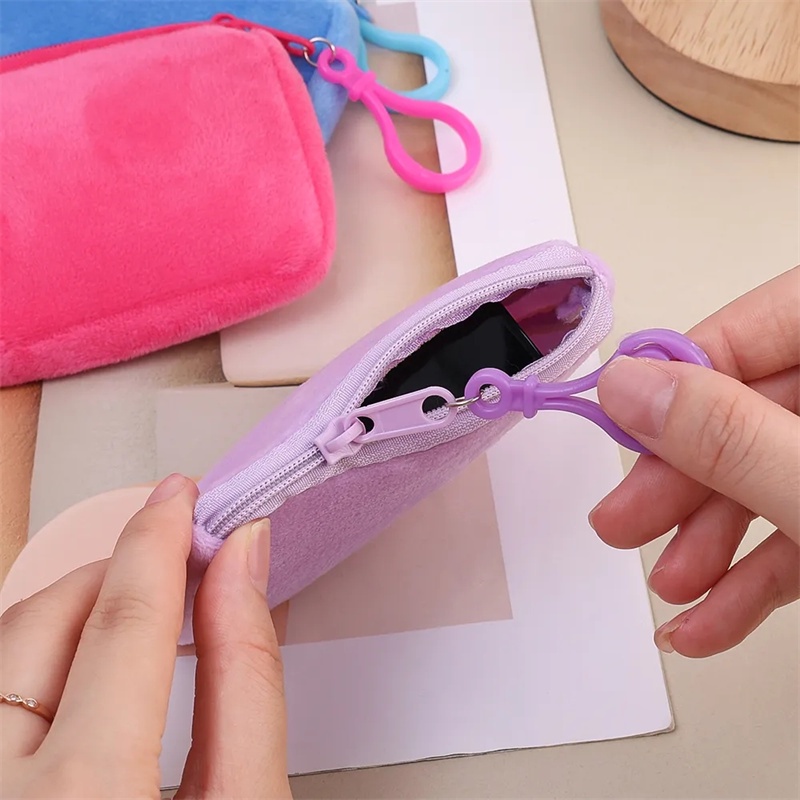 Ví Đựng Tiền Xu mini Hình Vuông Phong Cách Hàn Quốc Thời Trang Cho Nữ