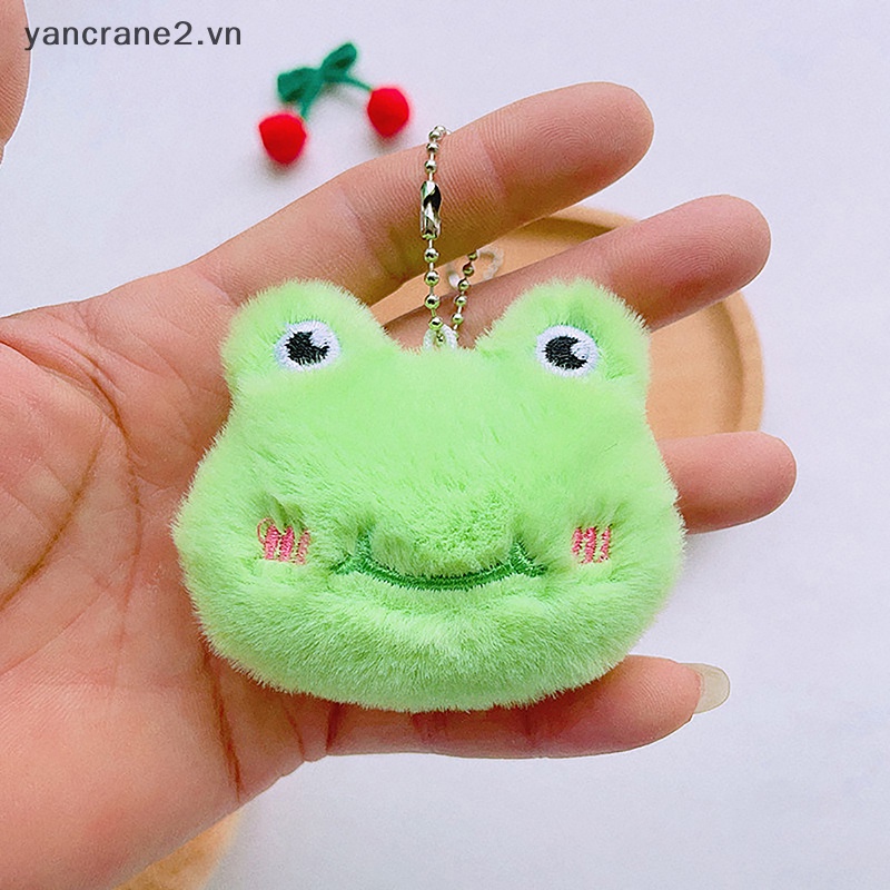 Móc Chìa Khóa Hình Thú Nhồi Bông Mềm Mại Dễ Thương Trang Trí Ba Lô