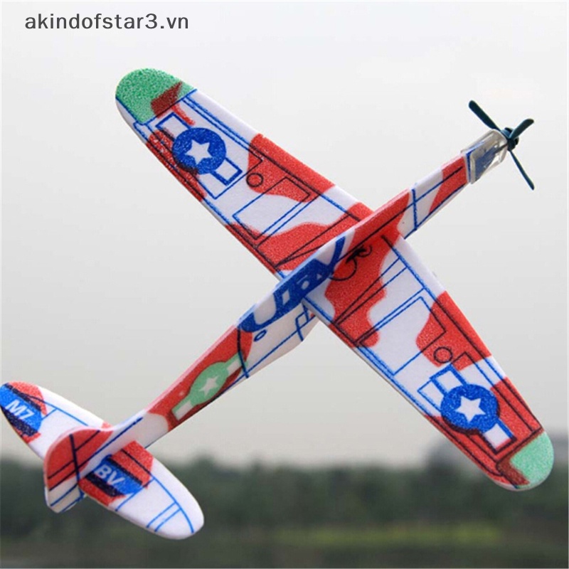 Đồ Chơi Máy Bay Xốp Ném Tay akin3} 19cm Cho Trẻ Em