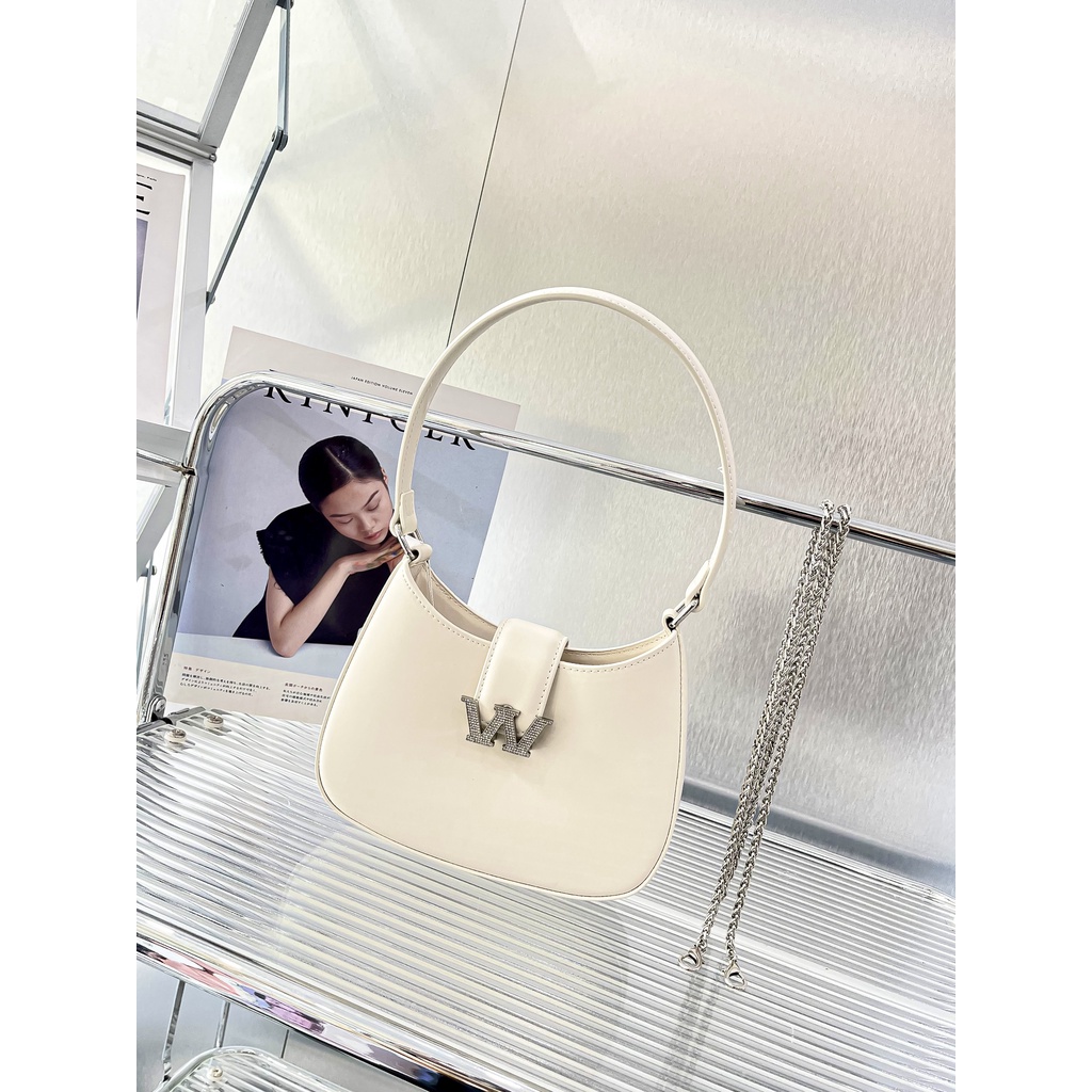 TÚI W ĐÍNH ĐÁ LỚN SIZE 21cm x 16cm - TX827261