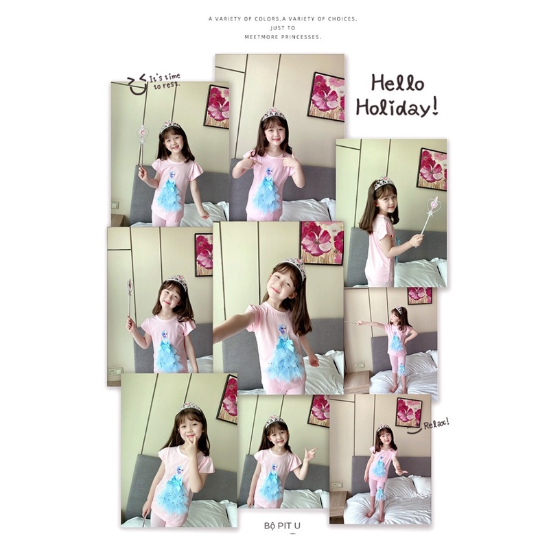 Elsa Áo Thun Tay Dài In Hình Công Chúa elsa Thời Trang Thu Đông 2023 Cho Bé Gái