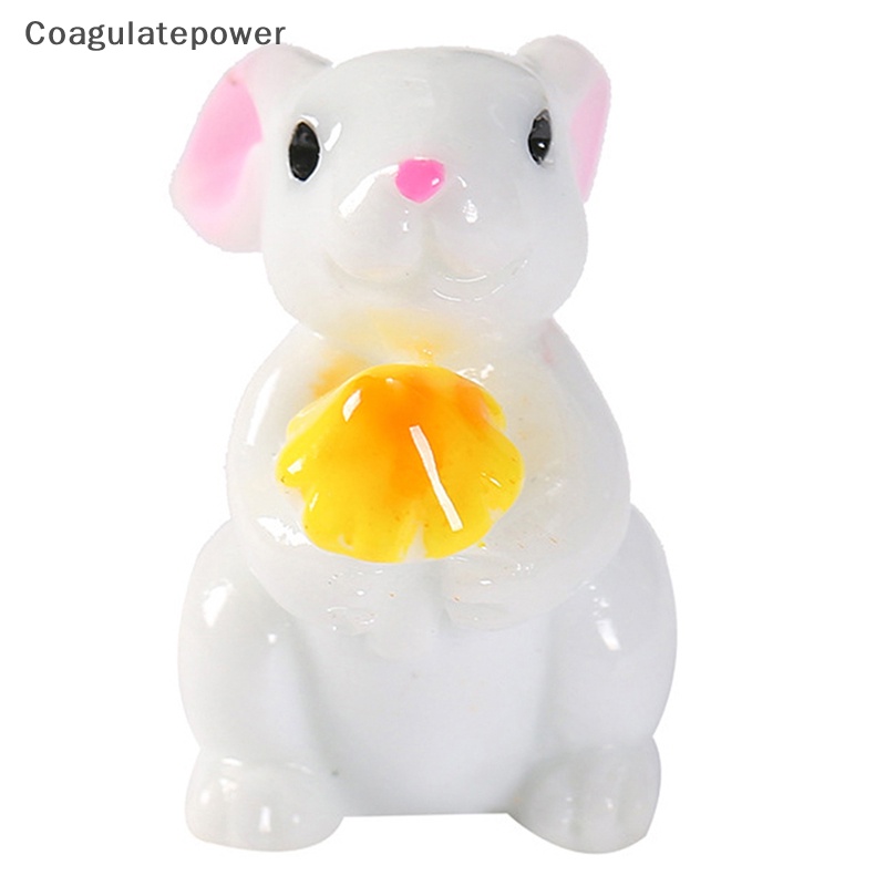 1 Mô Hình Thỏ Mini Trang Trí Tiểu Cảnh