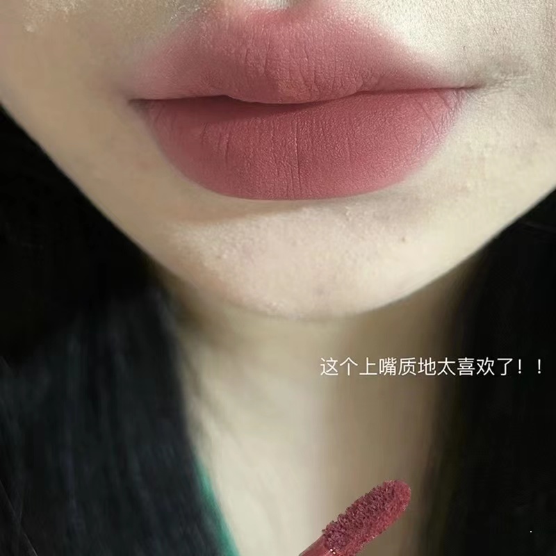 Pink Coco Son Môi Màu Lì Chống Nước Lâu Trôi Không Dễ Dính Cốc Tự Nhiên Hình Hoa Hồng