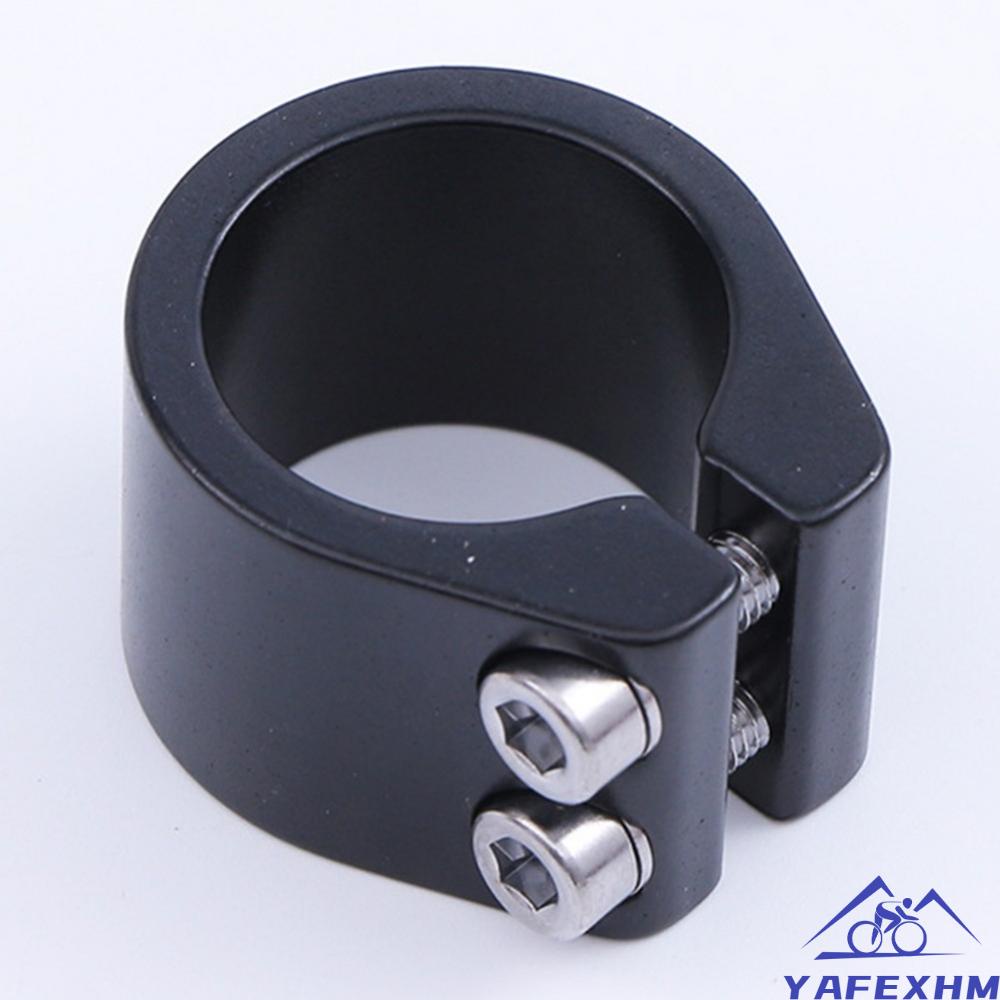 Kẹp Khóa Yên Xe Hai Lớp 31.8mm Bằng Hợp Kim Màu Đen Siêu Bền