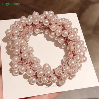 Orgiaohoy Dây Buộc Tóc Đính Hạt Ngọc Trai Thanh Lịch Cho Nữ vn