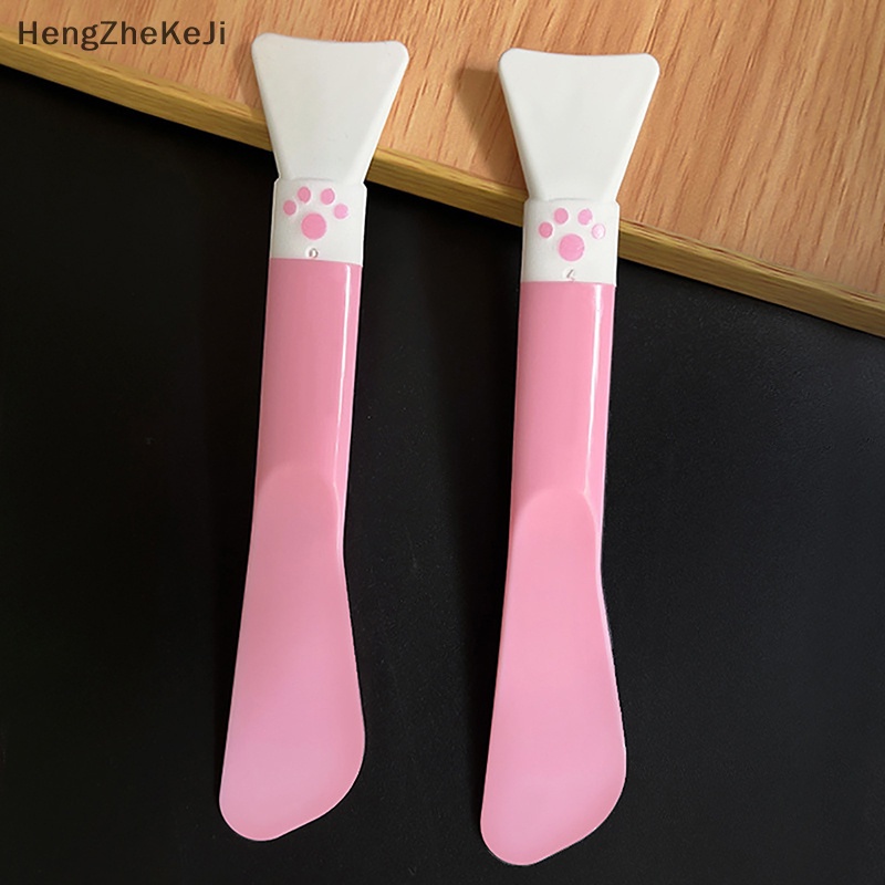 Cọ Silicon Hai Đầu Dùng Để Quét Mặt Nạ Dưỡng Da Mặt Dễ Thương hengzhekeji