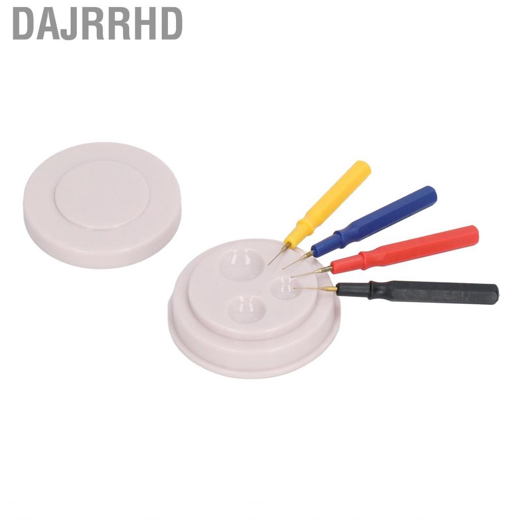 Dajrrhd Plastic Watch Oil Cup Pin Set Compact Size Portable Oiler Pen