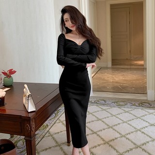 Đầm Hai Dây Mỏng Thời Trang 9680