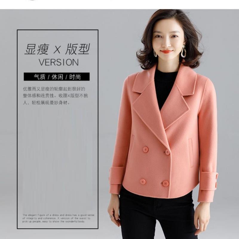 Áo Khoác Len Ôm Dáng Thời Trang Xuân Thu 2023 Cho Nữ