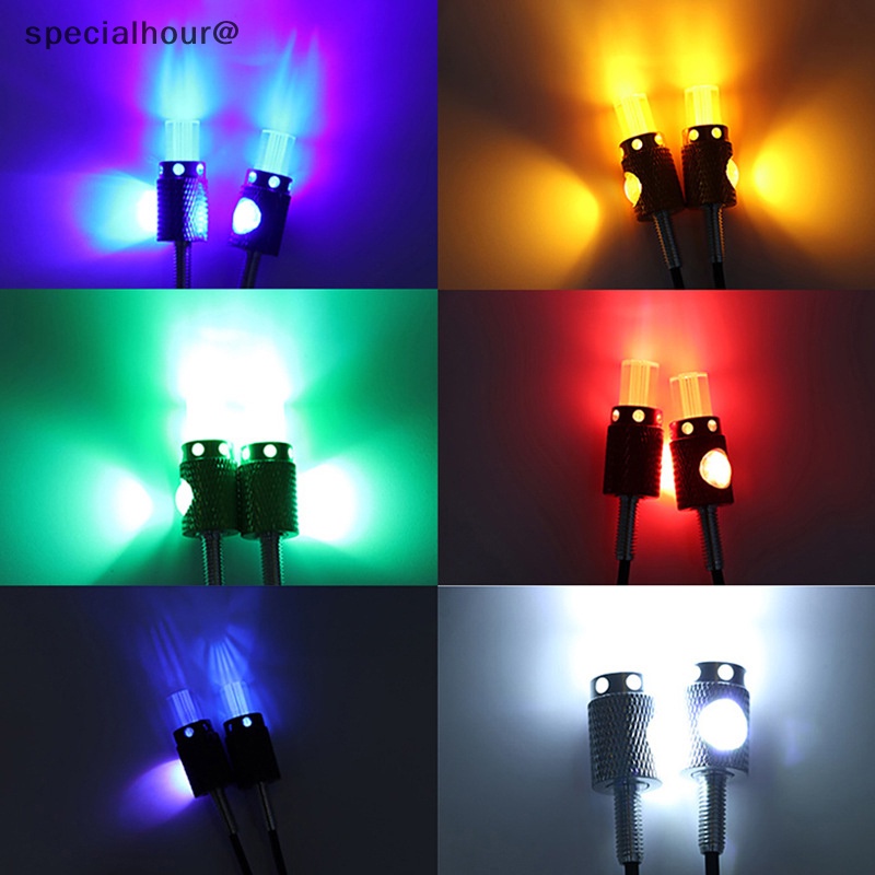 Đèn led Tín Hiệu dc 12v Ánh Sáng Trắng Độ Sáng Cao Chuyên Dụng Cho Xe Hơi / Xe Máy Mới