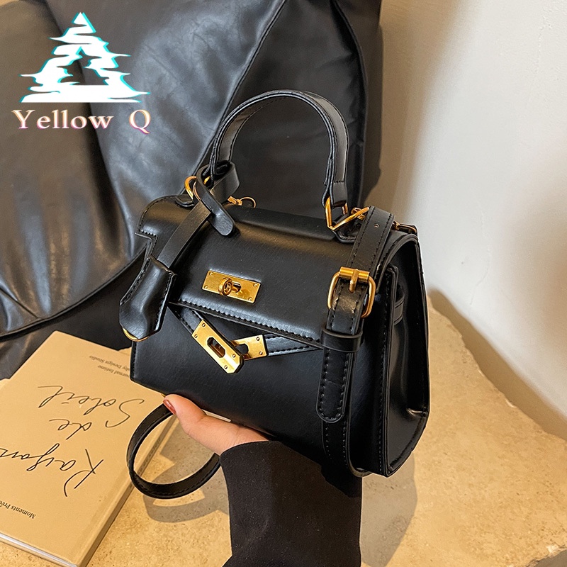 Yellow túi xách nữ túi đeo chéo 2023NEW Popular Korean phù hợp du lịch Dành Cho Nữ GDJ2300BRG 41Z231013