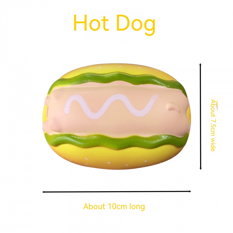 Squishy Đồ Chơi Mô Phỏng Bánh Mì Nướng Đàn Hồi Chậm Có Nhạc