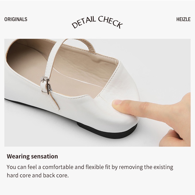 Giày maryjane Đế Bằng Hai Tông Màu   heizle]