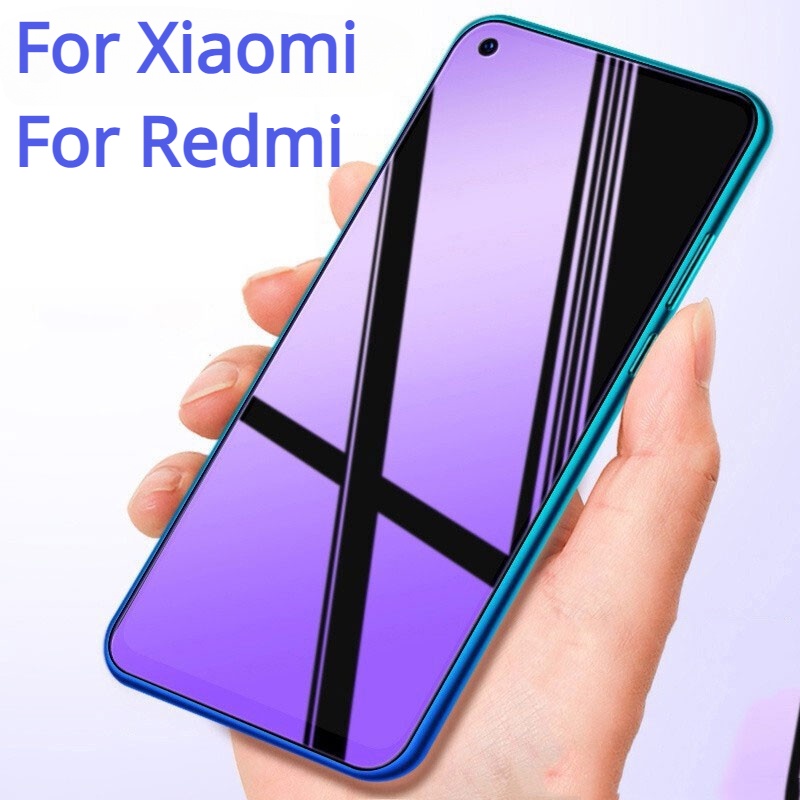 Kính Cường Lực Chống Ánh Sáng Xanh Cho Xiaomi Redmi 12 12s Pro Plus 13 12T 11 Lite 10 10T 9T Pr K20 K30 C40 10C 9T 9 9A 9C 8 8A 7 7A 6A A1 Note 10 9 7 Max 10s 9s 11T 11s Poco X3 X4 X5 GT NFC F2 M3 M4 M5 M5s Pro F3 F4