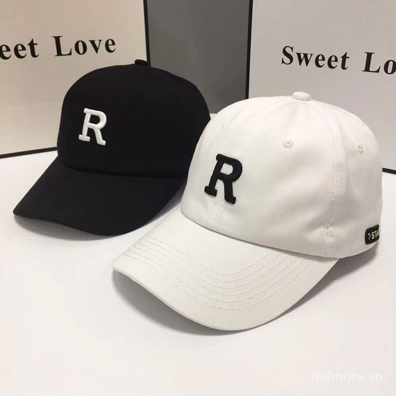 Mũ Lưỡi Trai Thêu Chữ Phong Cách Đường Phố Hàn Quốc Cá Tính Cho Nam Và Nữ