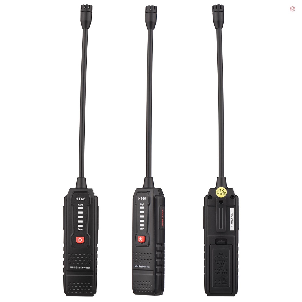 Máy Dò Khí gas mini habotest ht66 Phát Hiện Rò Rỉ Khí gas Cầm Tay ppm Cô Đặc ala