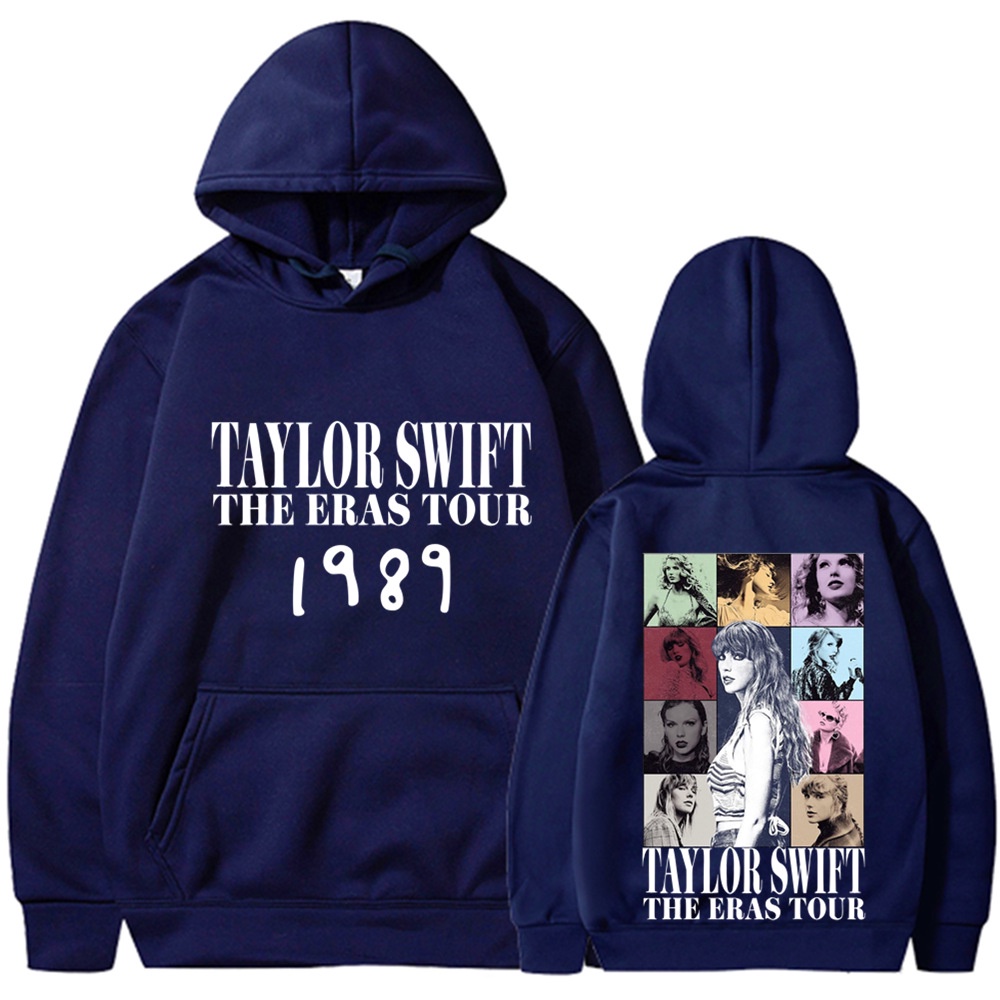Áo hoodie Dáng Rộng In Chữ taylor swift 1989 Phong Cách Đường Phố harajuku Thời Trang Xuân Thu Cho Nam Và Nữ