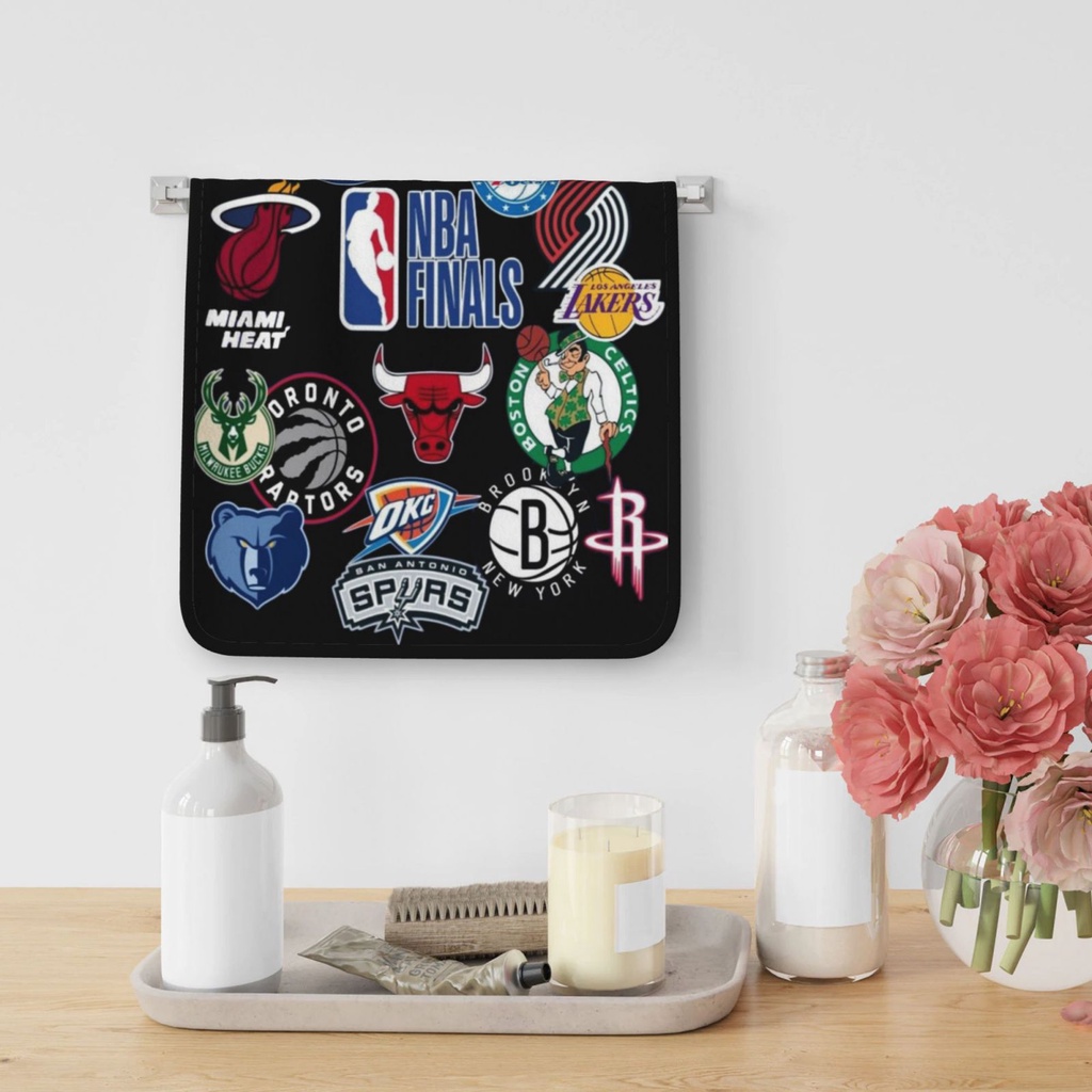 Nba Khăn Tắm Vải Nhung Mềm Mại Thấm Hút Tốt 40 * 70 cm