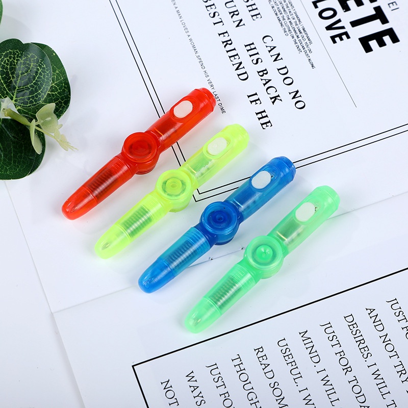 Bút Bi Xoay Có Đèn led Phát Sáng Giúp Giảm Căng Thẳng Dành Cho Trẻ Em