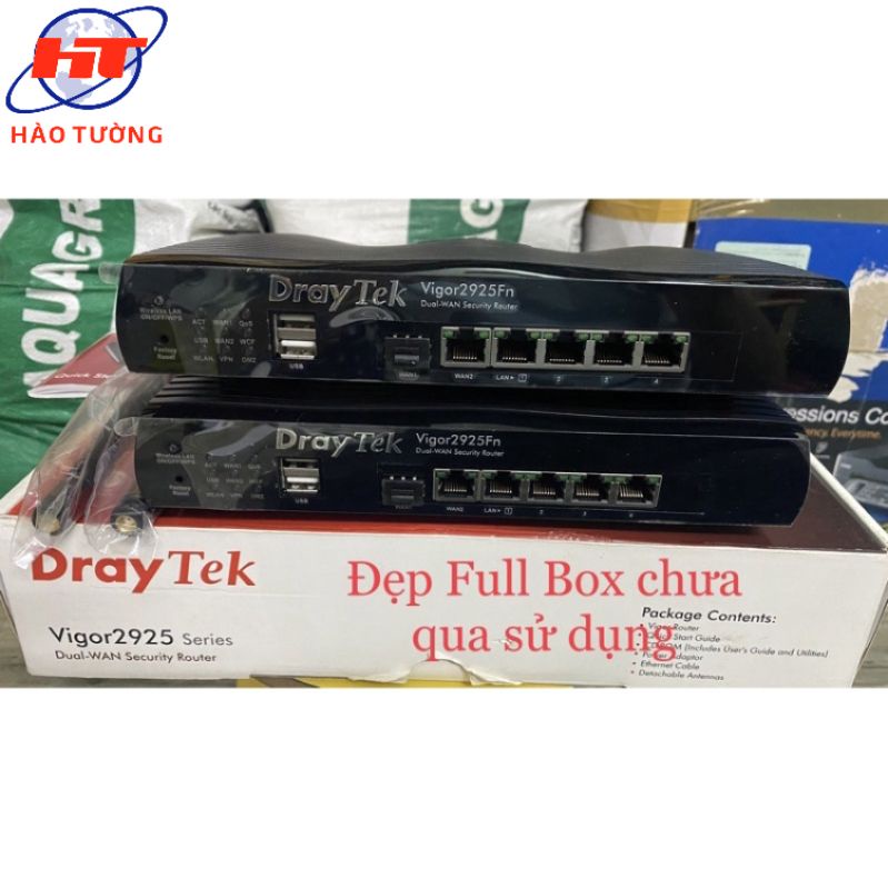 Cân bằng tải Draytek Vigor 2925,2925Fn,2925N,2960,2927 99% Chuyên Sử Dụng Cho Phòng Game, Công Ty...