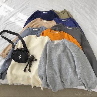 Áo thun nữ cổ tròn dài tay thời trang thu đông