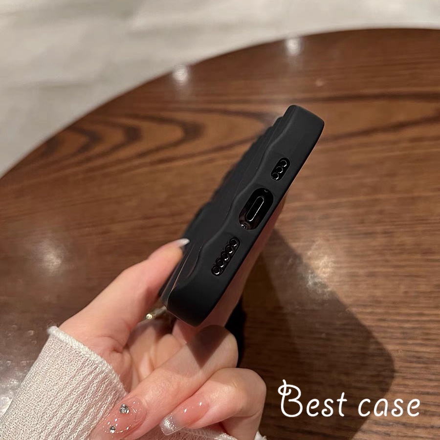 Ốp Điện Thoại Dẻo Màu Xám Mờ Thời Trang Cho iphone 11 12 13 14 15 pro max