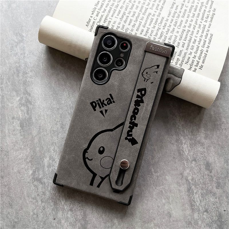 Ôp Điện Thoại Dẻo Hình pikachu Kèm Dây Đeo Cho samsung s23 samsung s23 + galaxy s23 s22 ultra s22 + s22 s21 ultra Ốp