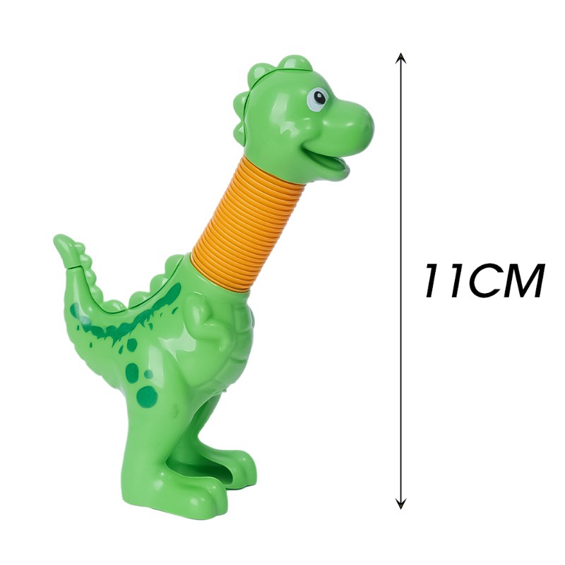 1 Đồ Chơi Khủng long Hoạt Hình Cổ Cao Co Giãn diy Màu Sắc Ngẫu Nhiên Để Giảm Căng Thẳng