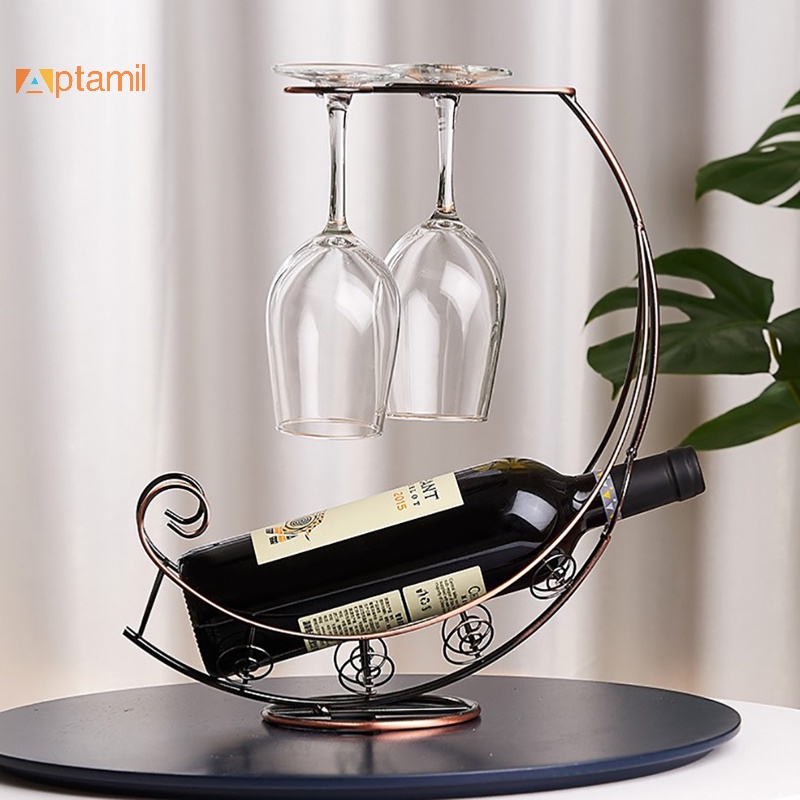 Giá Đỡ Trưng Bày Ly Rượu Vang Bằng Kim Loại Sáng Tạo Faqianfa333}