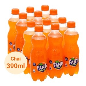 NƯƠC ÉP CÓ GA FANTA CAM 390ML